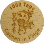 1000 Tage Cachen in Folge