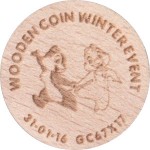 WOODEN COIN WINTER EVENT 31-01-2016 GC67X17