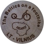 The Baltics on a footbike - Vilnius