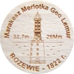 Marakesz Merlotka Geo Lemur ROZEWIE - 1822 r.