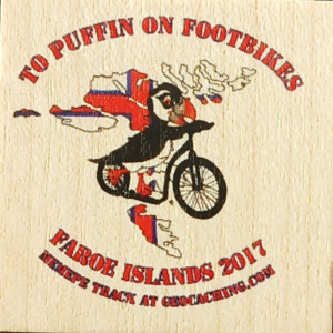 TO PUFFIN ON FOOTBIKES