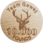 Team Gewei 10.000 founds