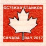 GC76KXD STAŇKOV CANADA DAY 2017