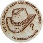 THE LEAGUE OF EXTRAORDINARY SOLVERS 1st edition AWARD