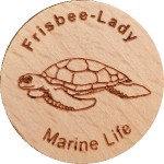 Frisbee-lady