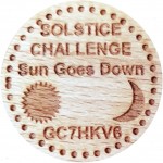 Solstice Challenge 2018 - Sun Goes Down