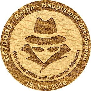 GC7QQQQ - Berlin - Hauptstadt der Spione 18. Mai 2019