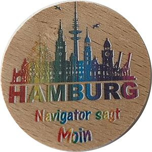 Hamburg Navigator sagt Moin