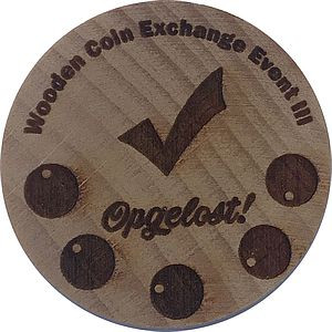Wooden Coin Exchange Event III