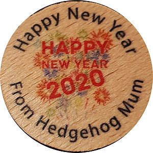 Happy New Year 2020 From Hedgehog Mum