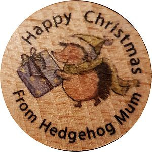 Happy Christmas From Hedgehog Mum