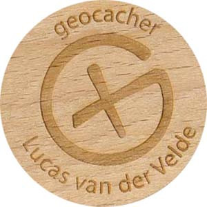 Geocacher Lucas van der Velde