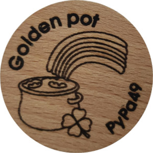 Golden pot