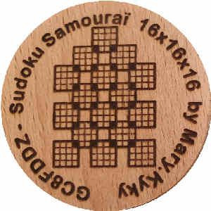 Sudoku Samouraï 16x16x16