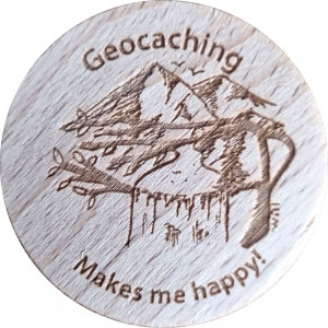 Geocaching Makes me happy!