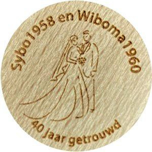 Sybo1958 en Wiboma1960 40 jaar getrouwd