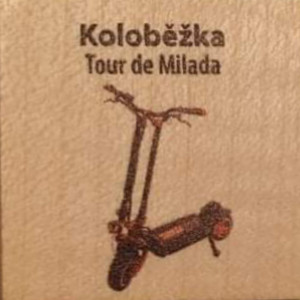 Koloběžka Tour de Milada