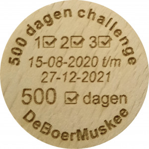 500 dagen challenge