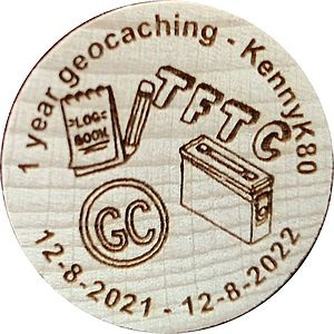 1 year geocaching - KennyK80