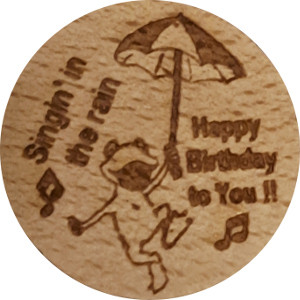 Singingin' in the rain Happy Birthday to You 