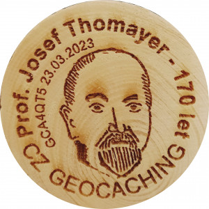 Prof. Josef Thomayer - 170 let