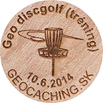Geo discgolf (tréning)